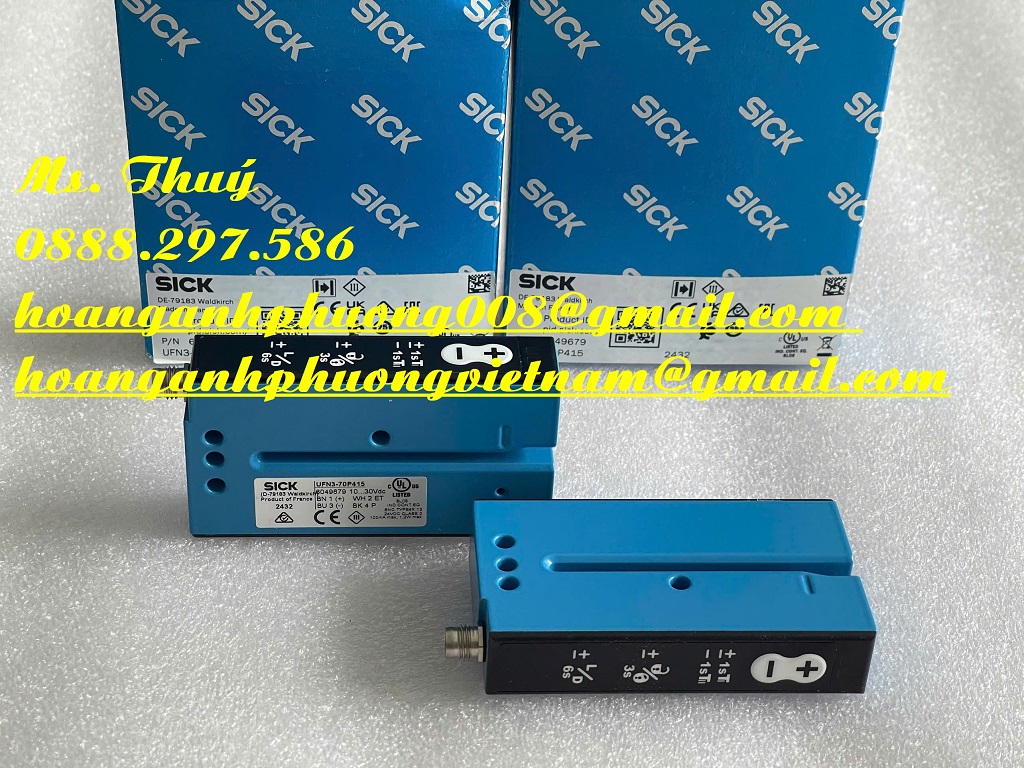 Cảm biến siêu âm dạng chữ U - Sick UFN3-70P415 - Bình Dương